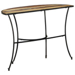 ZNTS Side Table 110x40x77 cm Solid Reclaimed Wood 321949