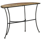 ZNTS Side Table 110x40x77 cm Solid Reclaimed Wood 321949