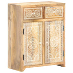 ZNTS Sideboard 60x30x75 cm Solid Mango Wood 321799