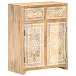 ZNTS Sideboard 60x30x75 cm Solid Mango Wood 321799