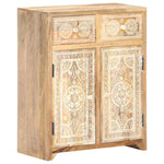 ZNTS Sideboard 60x30x75 cm Solid Mango Wood 321799