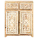 ZNTS Sideboard 60x30x75 cm Solid Mango Wood 321799