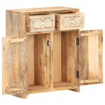 ZNTS Sideboard 60x30x75 cm Solid Mango Wood 321799