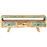 ZNTS TV Cabinet 117x30x41 cm Solid Reclaimed Wood 321043