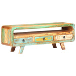 ZNTS TV Cabinet 117x30x41 cm Solid Reclaimed Wood 321043