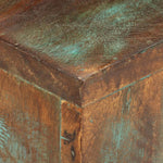 ZNTS Coffee Table 68x68x41 cm Solid Reclaimed Wood 320819