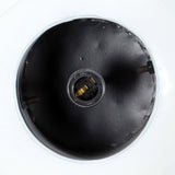 ZNTS Industrial Hanging Lamp 25 W Black Round Mango Wood 42 cm E27 320842