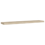 ZNTS Floating Wall Shelves 4 pcs Oak 120x23.5x3.8 cm MDF 323885