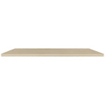 ZNTS Floating Wall Shelves 4 pcs Oak 120x23.5x3.8 cm MDF 323885