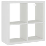 ZNTS Wall Cube Shelf White 69.5x29.5x69.5 cm MDF 323940