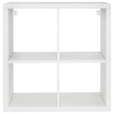 ZNTS Wall Cube Shelf White 69.5x29.5x69.5 cm MDF 323940