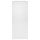 ZNTS Wall Cube Shelf White 69.5x29.5x69.5 cm MDF 323940
