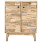ZNTS Sideboard 60x35x75 cm Solid Mango Wood 320948