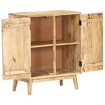 ZNTS Sideboard 60x35x75 cm Solid Mango Wood 320948