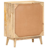ZNTS Sideboard 60x35x75 cm Solid Mango Wood 320948