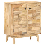 ZNTS Sideboard 60x35x75 cm Solid Mango Wood 320948