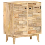 ZNTS Sideboard 60x35x75 cm Solid Mango Wood 320948