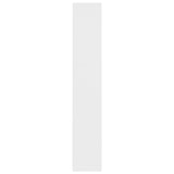 ZNTS CD Cabinets 2 pcs White 21x16x93.5 cm Engineered Wood 802696