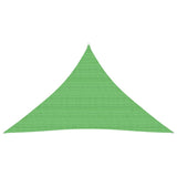 ZNTS Sunshade Sail 160 g/m Light Green 5x5x6 m HDPE 311320