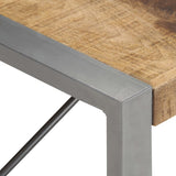 ZNTS Coffee Table 180x90x40 cm Rough Mango Wood 321591
