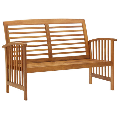ZNTS Garden Bench 119 cm Solid Acacia Wood 310259