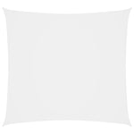 ZNTS Sunshade Sail Oxford Fabric Square 3.6x3.6 m White 135248