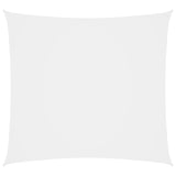 ZNTS Sunshade Sail Oxford Fabric Square 3.6x3.6 m White 135248