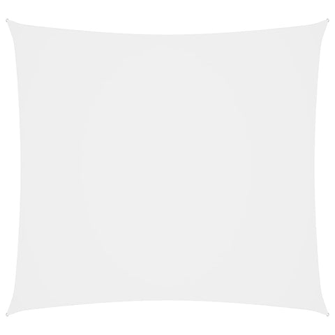 ZNTS Sunshade Sail Oxford Fabric Square 3.6x3.6 m White 135248