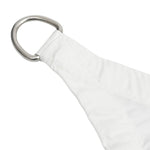 ZNTS Sunshade Sail Oxford Fabric Square 3.6x3.6 m White 135248