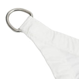 ZNTS Sunshade Sail Oxford Fabric Square 3.6x3.6 m White 135248
