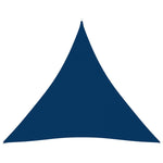 ZNTS Sunshade Sail Oxford Fabric Triangular 6x6x6 m Blue 135570