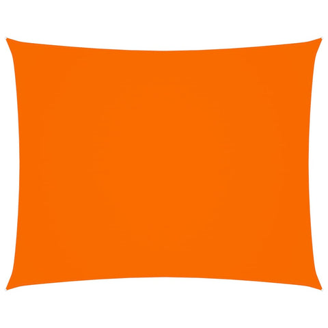 ZNTS Sunshade Sail Oxford Fabric Rectangular 4x5 m Orange 135711