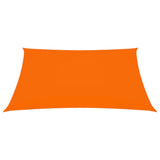ZNTS Sunshade Sail Oxford Fabric Rectangular 4x5 m Orange 135711