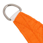 ZNTS Sunshade Sail Oxford Fabric Rectangular 4x5 m Orange 135711