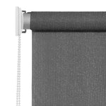 ZNTS Outdoor Roller Blind 400x140 cm Anthracite 312665