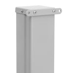 ZNTS Patio Retractable Side Awning 140x600 cm Cream 313370