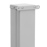 ZNTS Patio Retractable Side Awning 140x600 cm Cream 313370