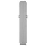 ZNTS Patio Retractable Side Awning 170x1200 cm Cream 313394