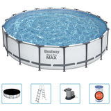 ZNTS Bestway Steel Pro MAX Swimming Pool Set 549x122 cm 93106