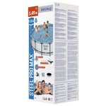 ZNTS Bestway Steel Pro MAX Swimming Pool Set 549x122 cm 93106