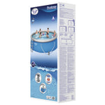 ZNTS Bestway Fast Set Inflatable Swimming Pool Set Round 457x122 cm 93110