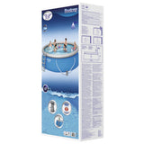 ZNTS Bestway Fast Set Inflatable Swimming Pool Set Round 457x122 cm 93110
