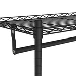 ZNTS Clothes Rack Black 195x45x195 cm 350 kg 324637