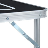 ZNTS Folding Beer Pong Table with Cups and Balls 240 cm 3056793