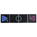 ZNTS Folding Beer Pong Table with Cups and Balls 240 cm 3056793