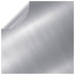 ZNTS Pool Cover Silver 356 cm PE 93085