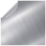 ZNTS Pool Cover Silver 356 cm PE 93085