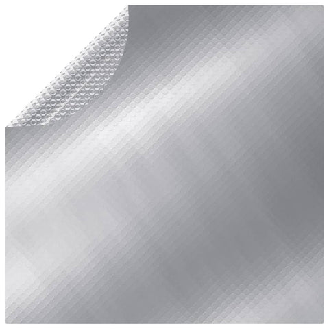 ZNTS Pool Cover Silver 356 cm PE 93085