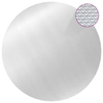 ZNTS Pool Cover Silver 356 cm PE 93085