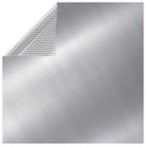 ZNTS Pool Cover Silver 400x200 cm PE 93097